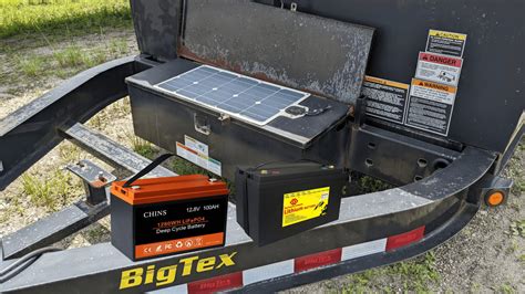 recommended battery for dump trailer